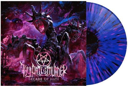 Thy Art Is Murder- Decade of Hate (Live in Melbourne 2023) - Blue W/ Black Pink Splatter