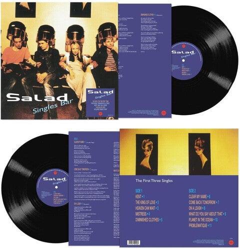 Salad- Singles Bar - 140-Gram Black Vinyl with Autographed Print