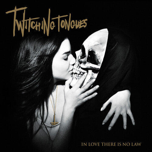Twitching Tongues- In Love There Is No Law (Gold/Black/White Swirl)