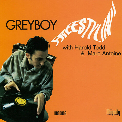 Greyboy- Freestylin' Orange/Grey Splatter -RSD25