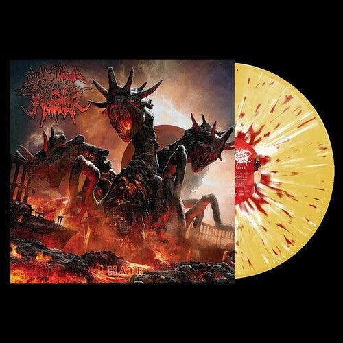 Thy Art Is Murder- Hate (Yellow w/ Red Splatter Vinyl)