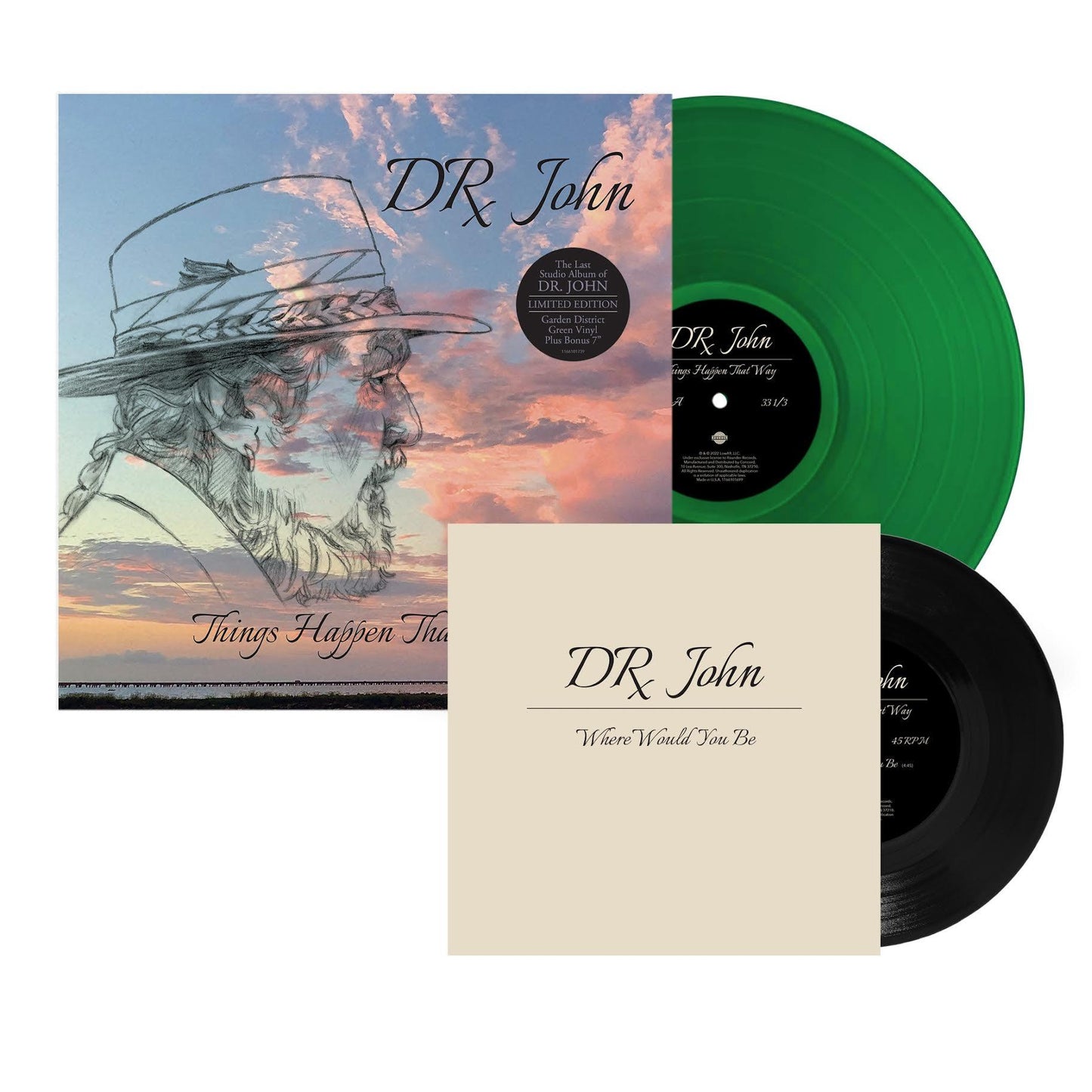 Dr. John- Things Happen That Way (Indie Exclusive Garden District Green + 7")