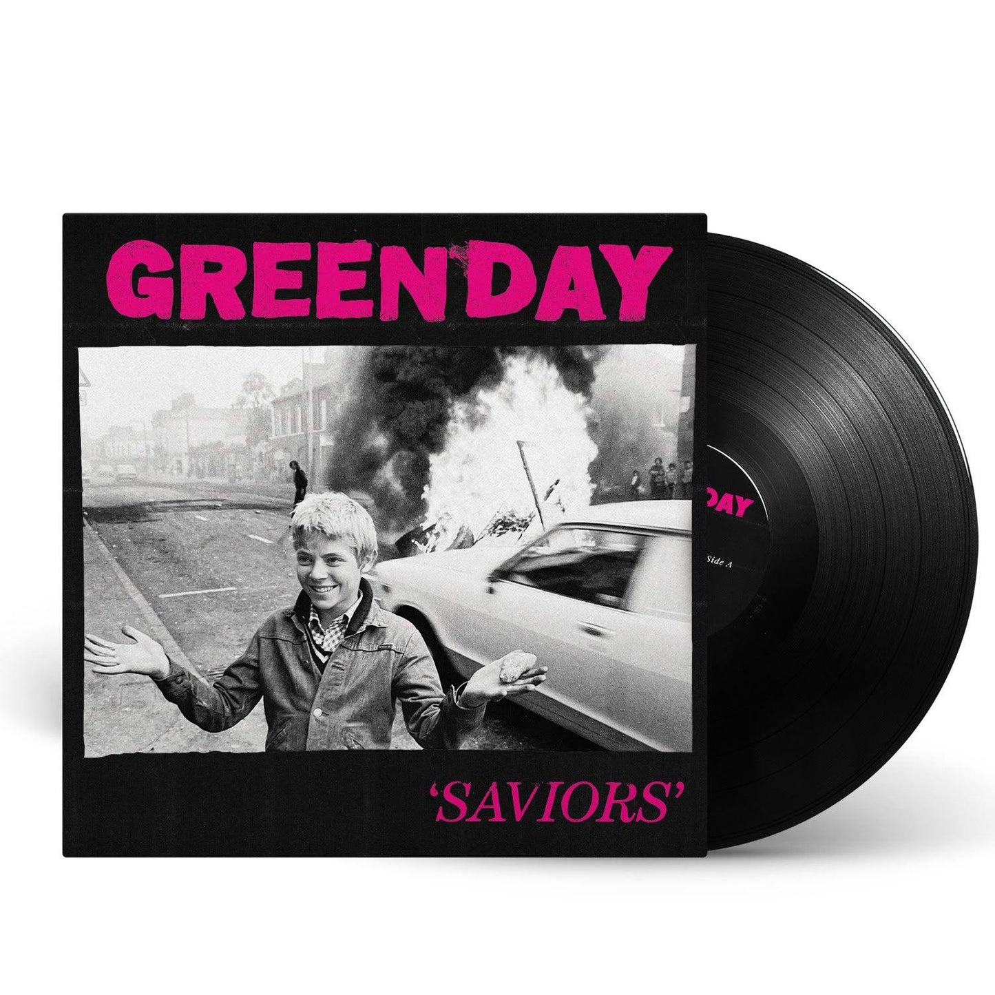 Green Day- Saviors (Black Vinyl w/ Poster)