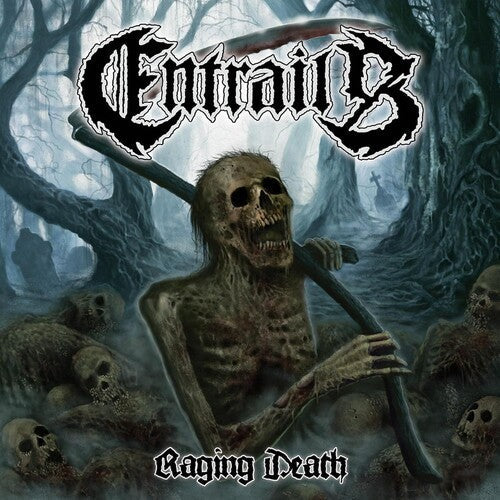 Entrails- Raging Death - Splatter Green Vinyl (Indie Exclusive)